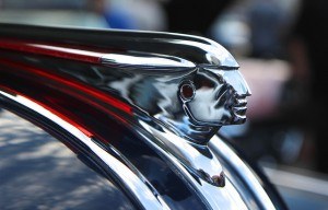 motorcycle hood chrome