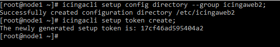 commands from your new Icinga2 master node